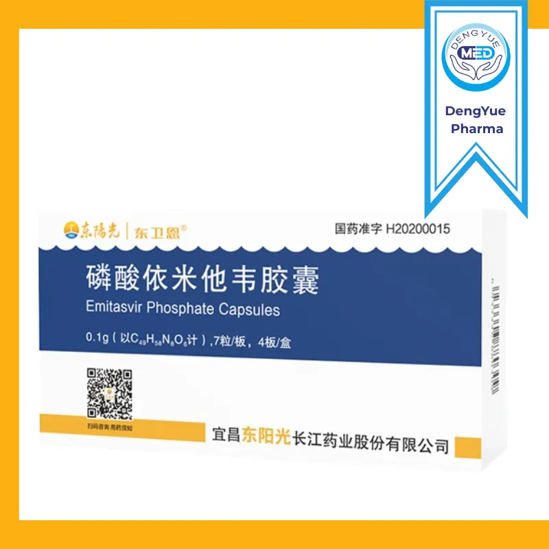 donevan emitasvir phosphate 0.1g cápsula
