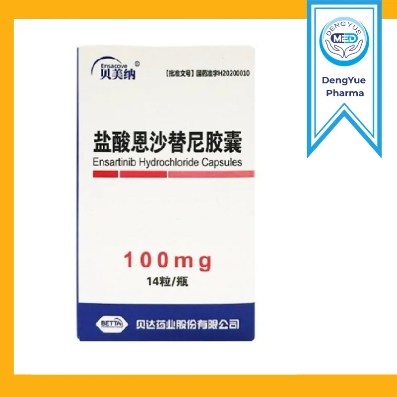ensacove ensartinib hydrochloride 100mg cápsula