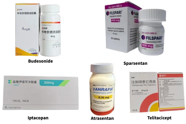 medicamentos para el tratamiento de la nefropatía por iga