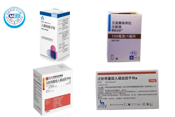 comparación de cuatro terapias clave desde el reemplazo de factores hasta las terapias no basadas en factores