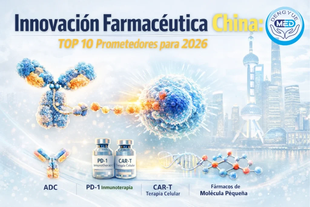 10 innovación farmacéutica china a seguir en 2026 adc, pd-1, car-t y las nuevas tendencias de innovación global
