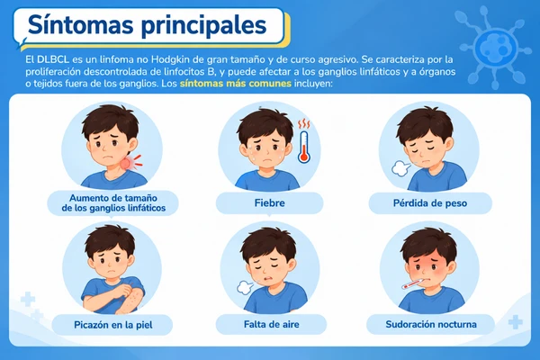 síntomas del dlbcl